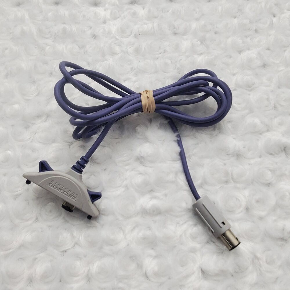 DOL-011 Nintendo GameCube Game Boy Advance To Link Cable Purple Boys